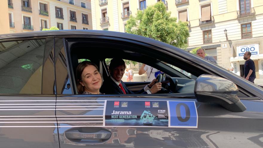 Texto Alternativo: La Comunidad de Madrid, referente internacional de movilidad sostenible en la competición deportiva automovilística