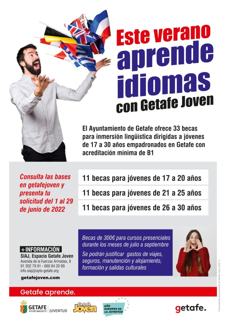 Texto Alternativo: BECAS INMERSIÓN LINGÜÍSTICA