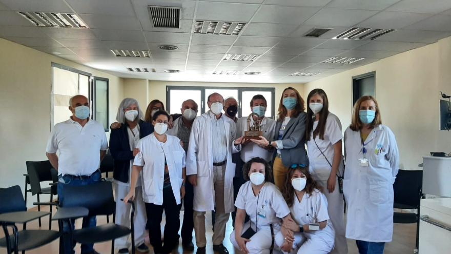 Texto Alternativo: Los profesionales del Centro de Salud Alicante de Fuenlabrada han sido premiados por su labor durante la pandemia