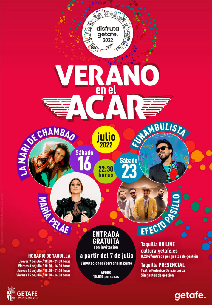 Texto Alternativo: Llega ‘Verano en el ACAR’ con conciertos gratuitos