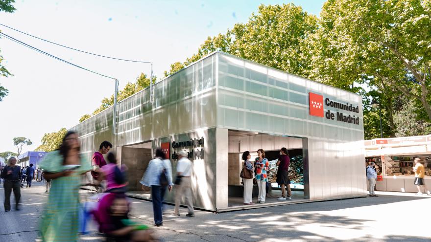 Texto Alternativo: La Comunidad de Madrid logró lleno absoluto en sus 23 actividades en la Feria del Libro de Madrid