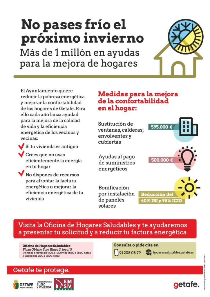 Texto Alternativo: ‘EPIU Getafe Hogares Saludables’ ofrece soluciones reales y gratuitas a vecinos de Las Margaritas y La Alhóndiga