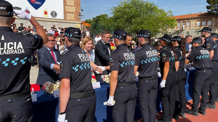 Texto Alternativo: La Comunidad de Madrid refuerza las plantillas de las Policías Locales de la región con el ingreso de más de 500 nuevos agentes