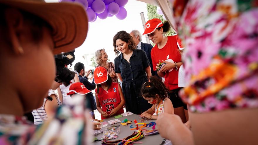 Texto Alternativo: Díaz Ayuso aboga por un “gran pacto” dirigido a la juventud entre el sistema sanitario, la educación y la familia para evitar las adicciones