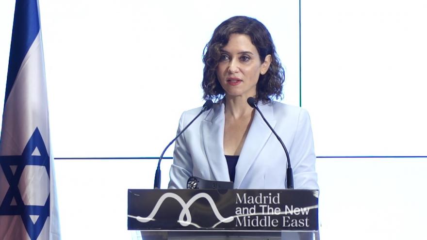 Texto Alternativo: Díaz Ayuso busca cooperación con Israel y Emiratos Árabes Unidos en digitalización, ciberseguridad y emprendimiento