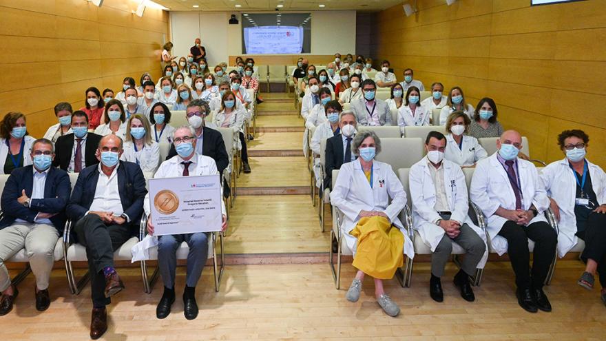 Texto Alternativo: El Hospital Materno-Infantil Gregorio Marañón logra la acreditación Joint Commision International, la más prestigiosa en el ámbito asistencial