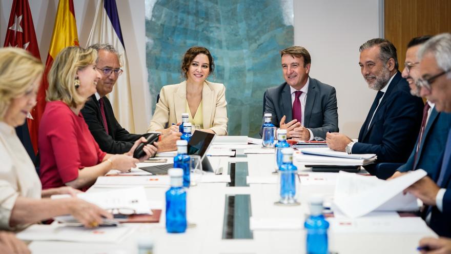 Texto Alternativo: Díaz Ayuso anuncia el inicio en julio de las obras para construir en Tres Cantos 563 viviendas de alquiler asequible del Plan VIVE
