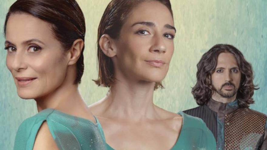 Texto Alternativo: Rakel Camacho, Ainhoa Amestoy y Aitana Sánchez Gijón, en la tercera semana de Clásicos en Alcalá de la Comunidad de Madrid