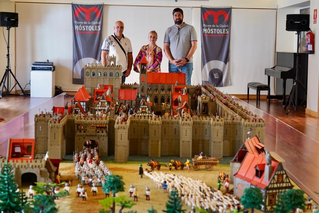 Texto Alternativo: Los Clicks de Playmobil recrean en Móstoles la Edad Media