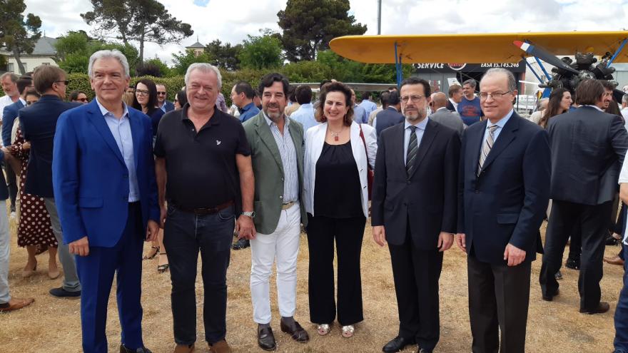 Texto Alternativo: La Comunidad de Madrid refuerza su papel como hub tecnológico del sur de Europa y concentra el 25% del sector aeronáutico y aeroespacial de España