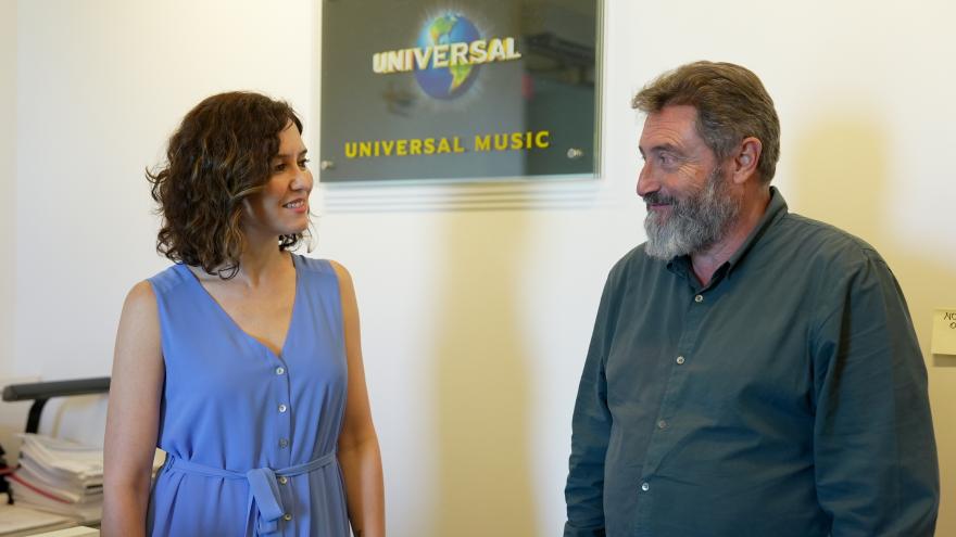 Texto Alternativo: Díaz Ayuso ofrece crear un hub musical en la Comunidad de Madrid para facilitar el desarrollo artístico y nuevos valores