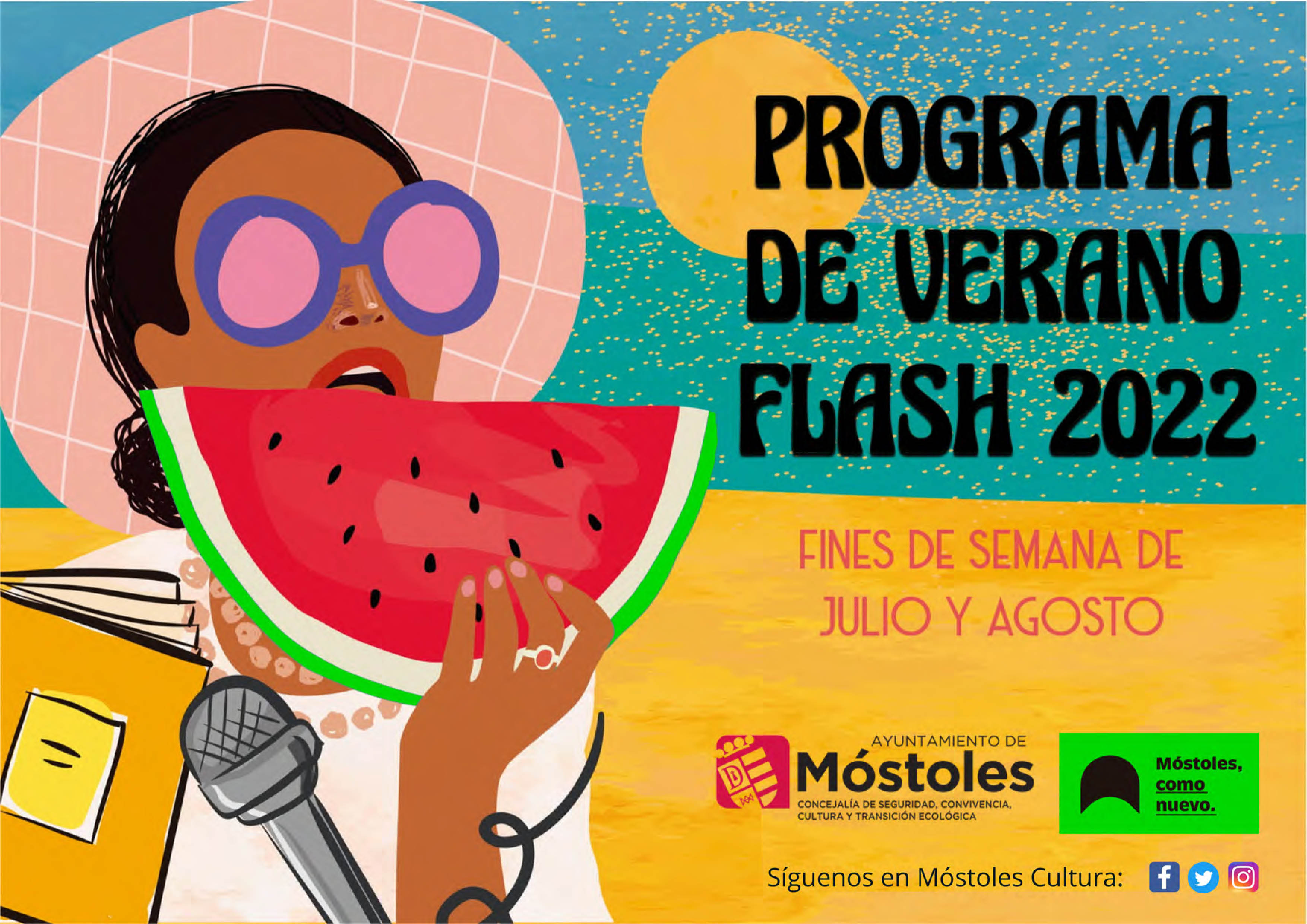 Texto Alternativo: El comienzo del programa Verano Flash 2022 protagoniza la agenda cultural de la semana