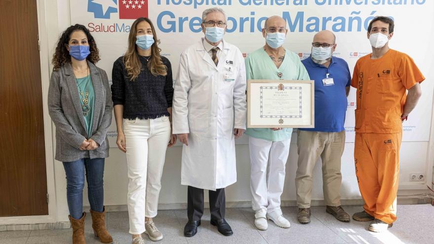 Texto Alternativo: Un grupo de profesionales del Hospital Gregorio Marañón, en alerta para prestar ayuda humanitaria en situaciones de emergencia