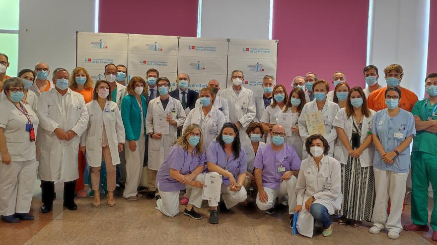 Texto Alternativo: El Hospital de La Princesa obtiene ocho certificaciones de calidad y una acreditación para sus servicios y unidades