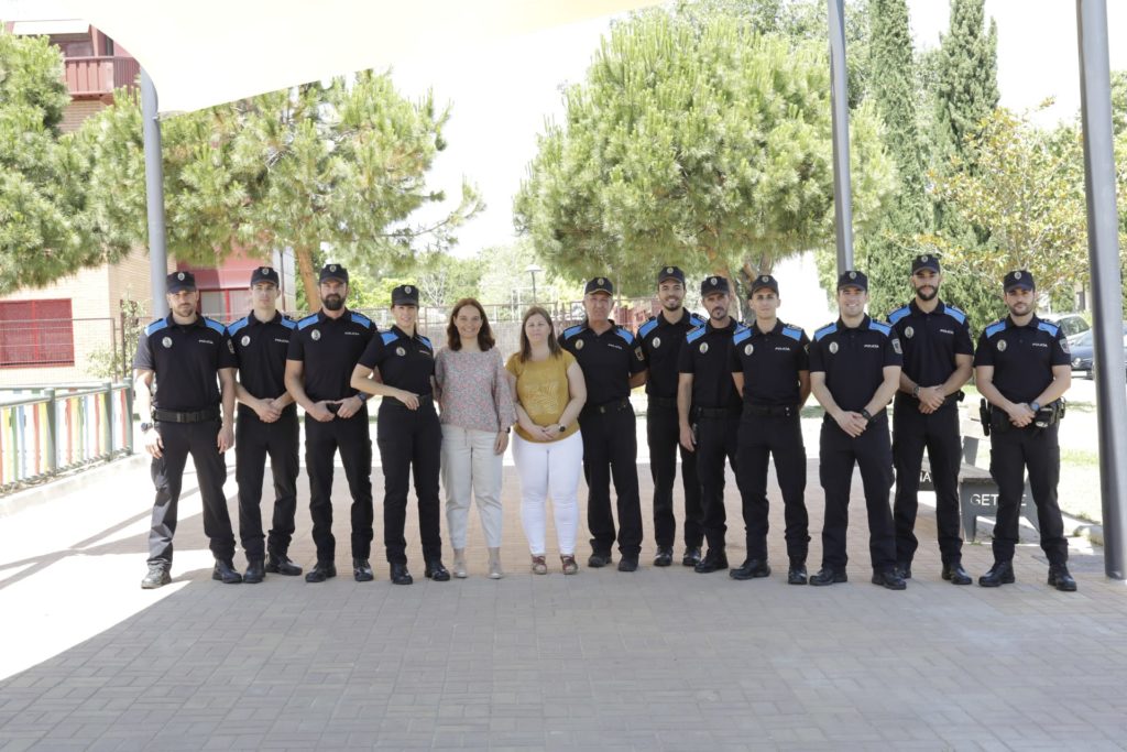 Texto Alternativo: Getafe incorpora 10 nuevos agentes a la Policía Local