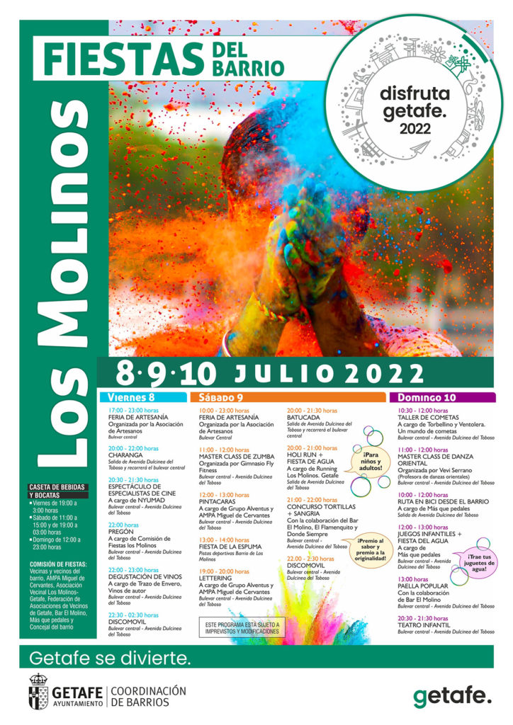 Texto Alternativo: Los Molinos sale a la calle para celebrar sus primeras fiestas de barrio