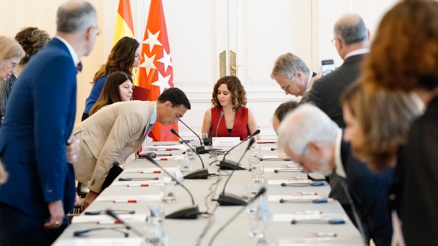 Texto Alternativo: Díaz Ayuso eleva a la UE la lucha contra el antisemitismo: “La Comunidad afirma ser un Gobierno que no olvida Sefarad ni su legado”