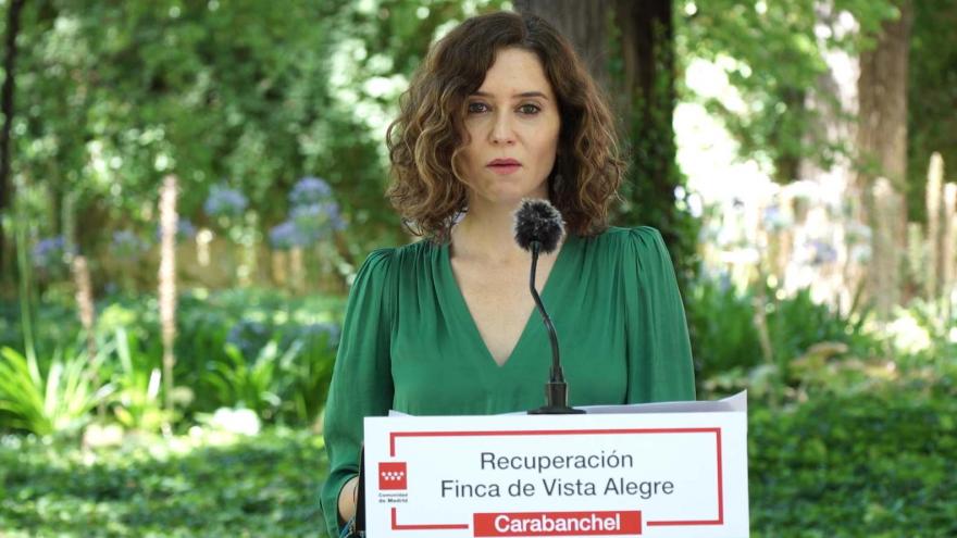 Texto Alternativo: Díaz Ayuso anuncia que la Finca Vista Alegre de Carabanchel podrá visitarse todos los días desde septiembre con horario ampliado