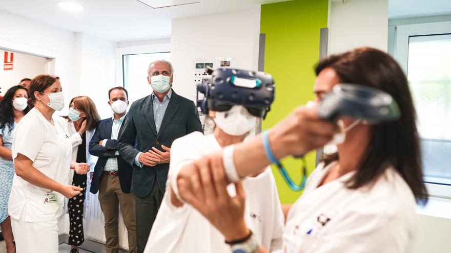 Texto Alternativo: La Comunidad de Madrid moderniza el Hospital de Guadarrama con tres nuevos avances digitales en el área de Rehabilitación