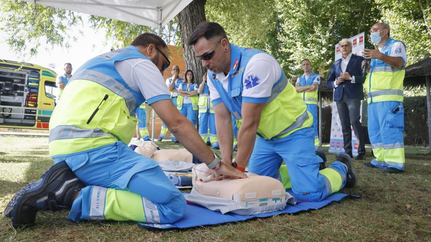Texto Alternativo: La Comunidad de Madrid tiene más de 8.000 desfibriladores distribuidos por la región fuera del ámbito sanitario