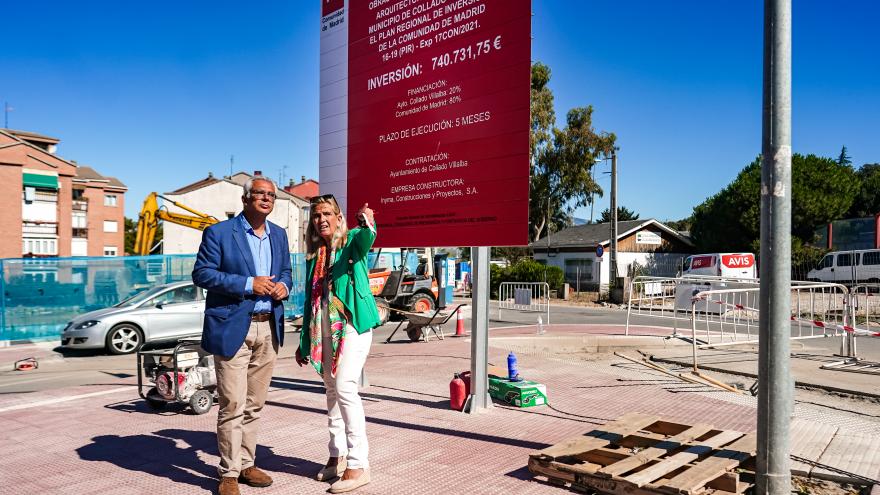 Texto Alternativo: La Comunidad de Madrid reclama al Gobierno central la agilización del informe técnico que desbloquee el Plan de Acerado de Collado Villalba