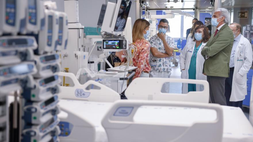Texto Alternativo: La Comunidad de Madrid estrena una nueva UCI Pediátrica en el Hospital público La Paz