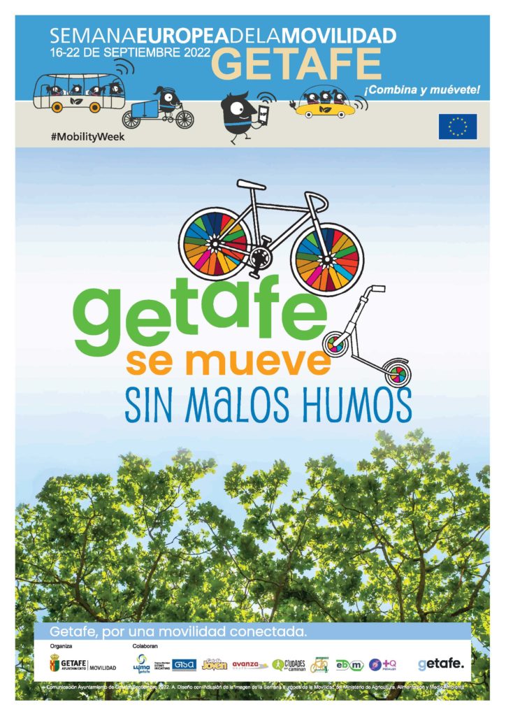 Texto Alternativo: Getafe se suma a la Semana Europea de la Movilidad