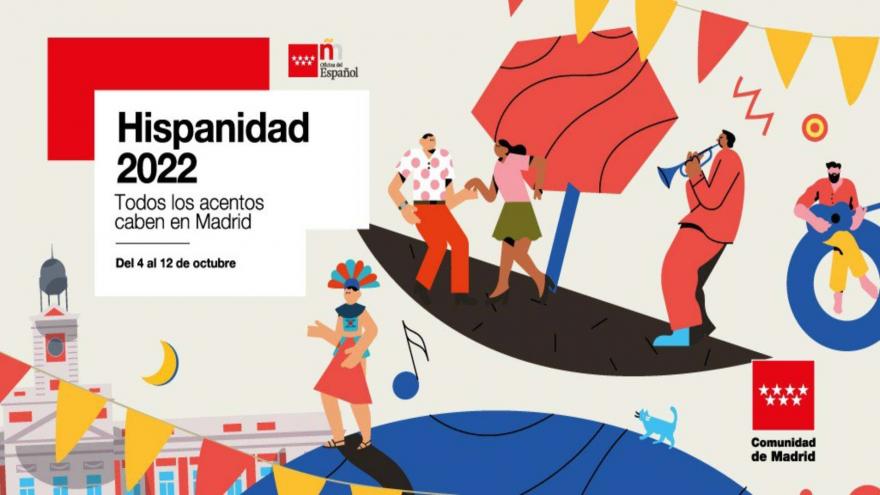 Texto Alternativo: La Comunidad de Madrid celebra en Hispanidad 2022 la universalidad de la cultura en español, con más de 100 actuaciones dentro y fuera de la región