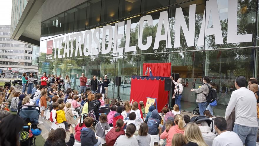 Texto Alternativo: La Comunidad de Madrid celebra una jornada de puertas abiertas en los Teatros del Canal