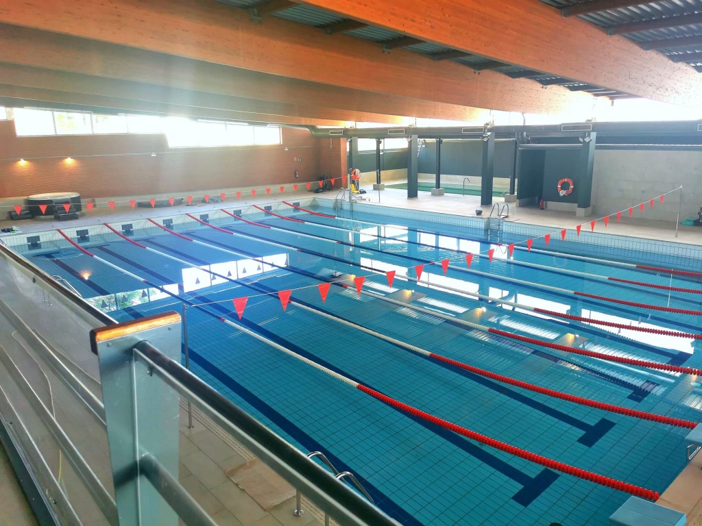 Texto Alternativo: El Centro de Natación Municipal Martín López Zubero realizó una jornada de puertas abiertas, tras las obras de rehabilitación
