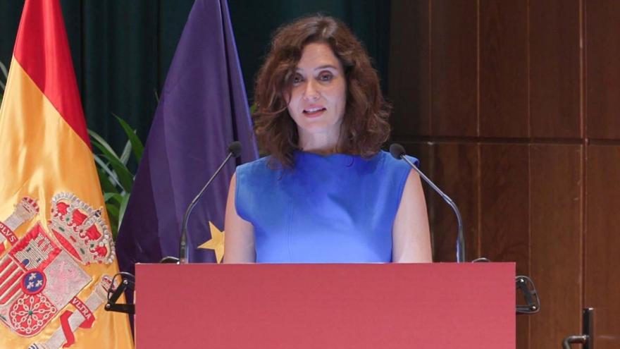 Texto Alternativo: Díaz Ayuso: “Vamos a impulsar a la Comunidad de Madrid como gran campus universitario internacional de excelencia”