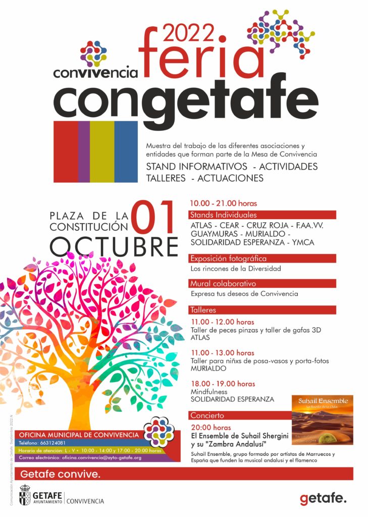 Texto Alternativo: El sábado 1 de octubre se celebra la Feria de Muestras CONGetafe 2022