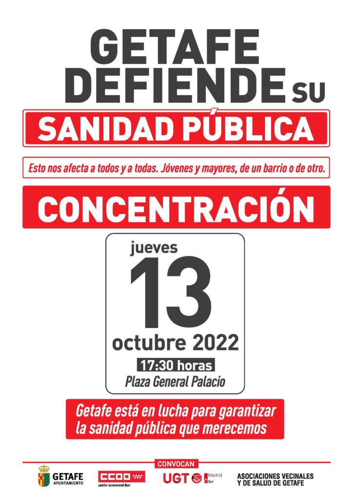 Texto Alternativo: El 13 de octubre nueva concentración contra el cierre de las urgencias de Los Ángeles