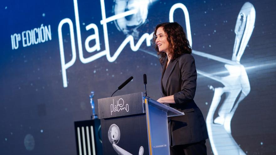 Texto Alternativo: Díaz Ayuso celebra que los Premios Platino vuelvan en 2023 por tercer año consecutivo: “Estamos siempre reforzando los lazos entre Madrid y América”