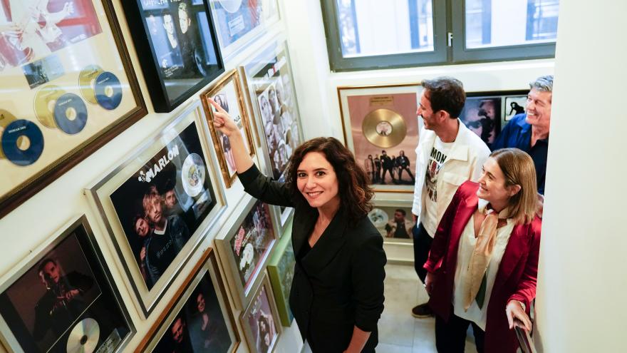 Texto Alternativo: Díaz Ayuso la Comunidad presenta el “ecosistema de atracción empresarial y de talento” que desarrolla Madrid para consolidarse como epicentro de la cultura en español