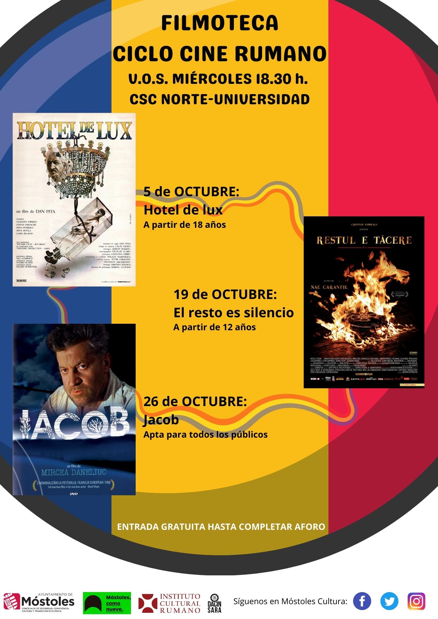 Texto Alternativo: Un ciclo de cine rumano inaugurará la nueva temporada de cine Filmoteca