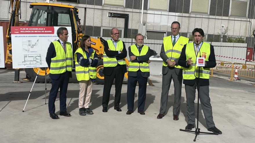 Texto Alternativo: La Comunidad de Madrid inicia las obras de modernización y accesibilidad en la estación de Metro de Begoña