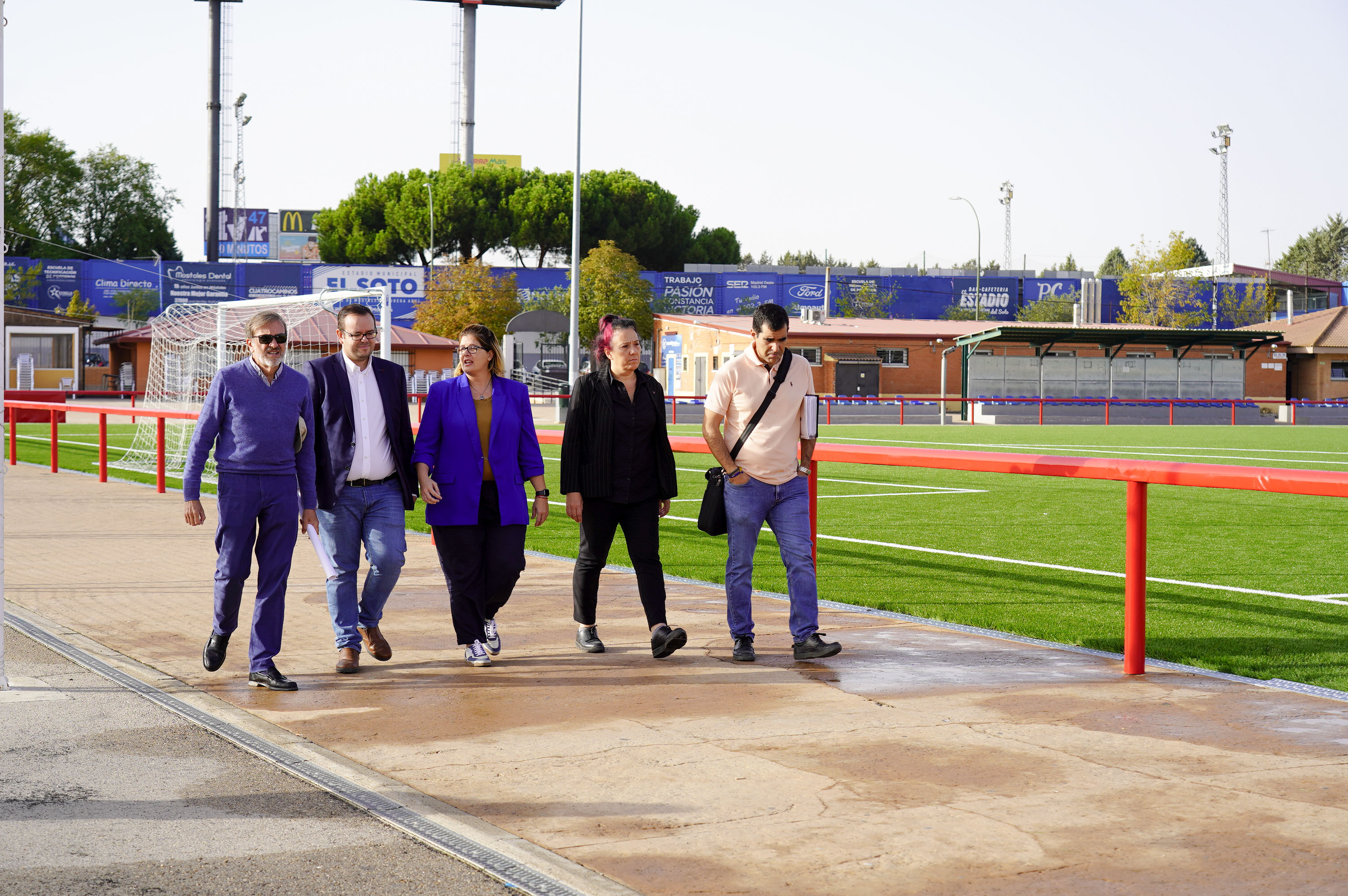Texto Alternativo: Finalizan las obras de remodelación integral de los campos de fútbol Iker Casillas