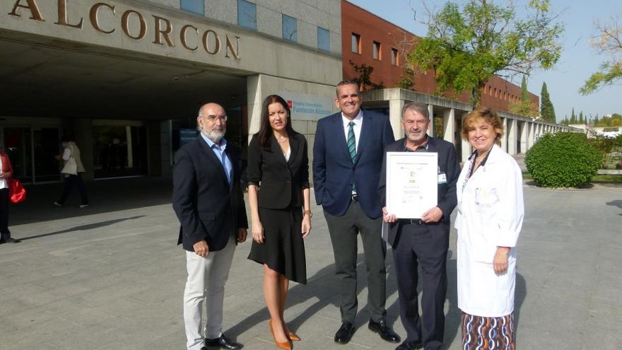 Texto Alternativo: El Hospital Universitario Fundación Alcorcón obtiene la acreditación EFQM 500+