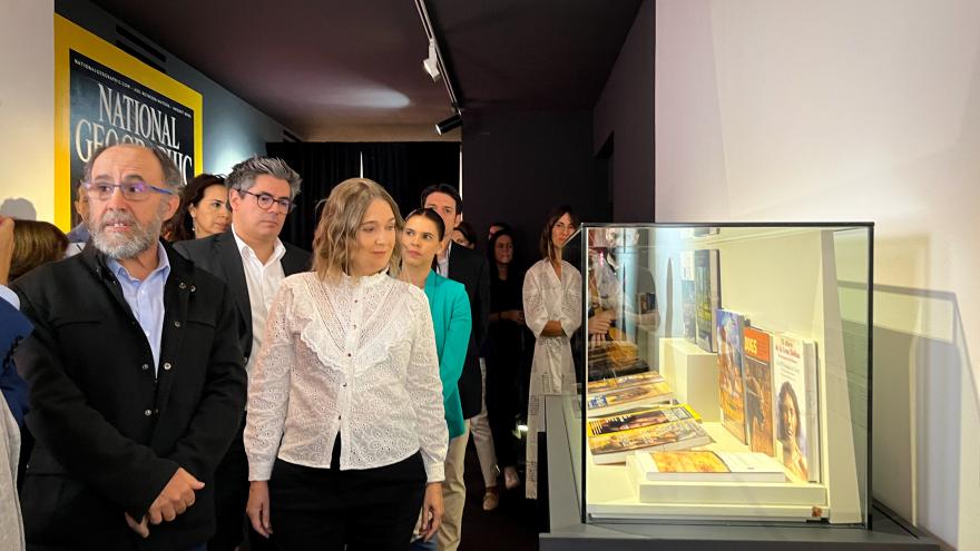 Texto Alternativo: La Comunidad de Madrid inaugura la exposición Mauricio Antón, Arte y Paleontología