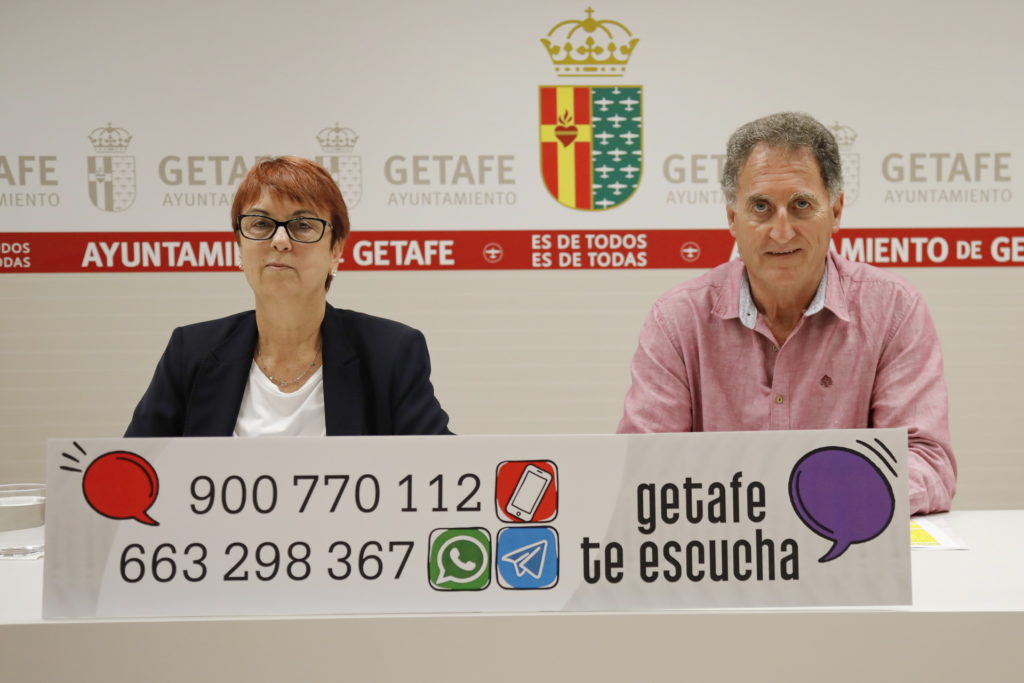 Texto Alternativo: Getafe pone en marcha un teléfono municipal para salud mental