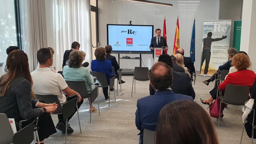 Texto Alternativo: La Comunidad de Madrid lidera el índice de supervivencia empresarial en España con 16,3 años
