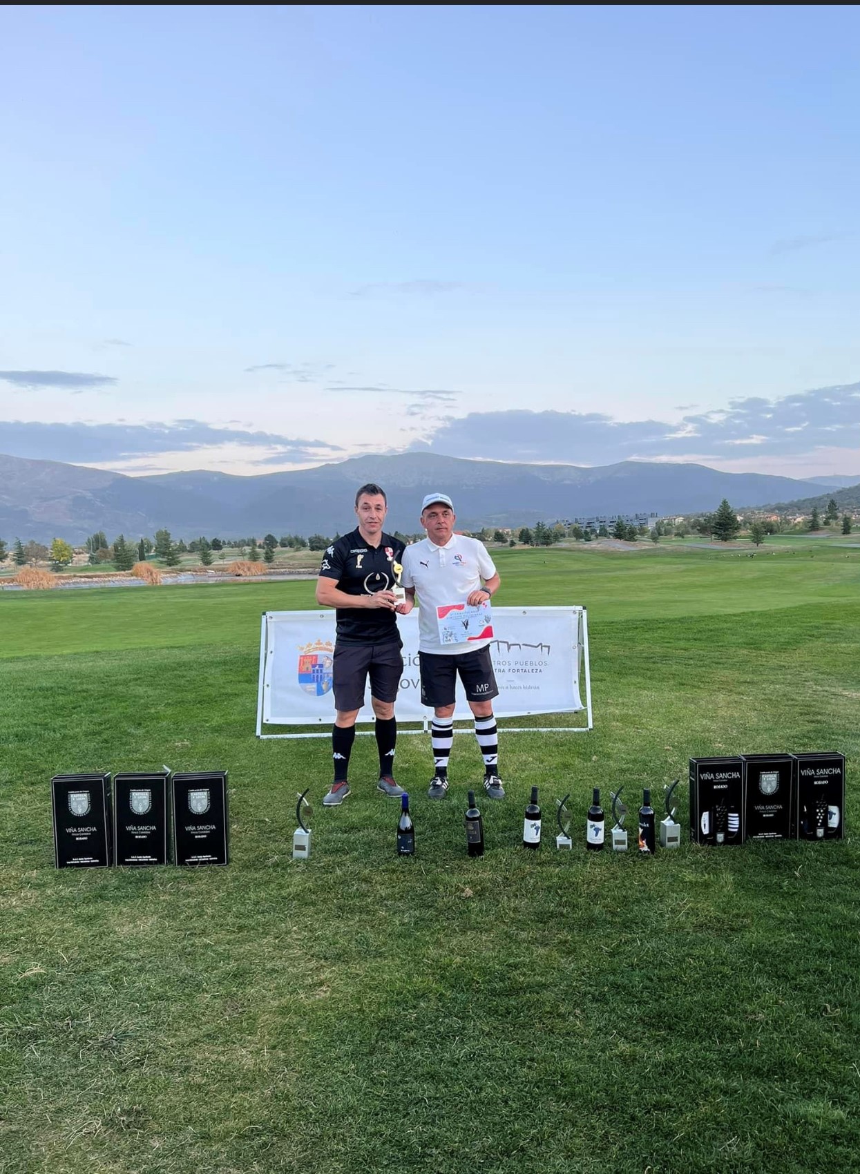 Texto Alternativo: El mostoleño Mario Poza segundo en el Campeonato de Castilla y León de footgolf