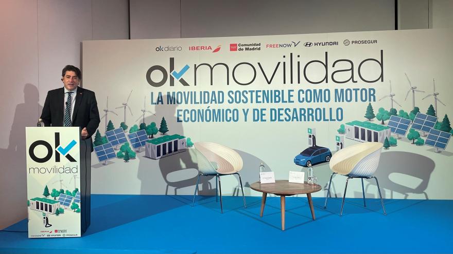Texto Alternativo: La Comunidad de Madrid ha incrementado en diez años un 64% la flota de autobuses urbanos e interurbanos con energías limpias