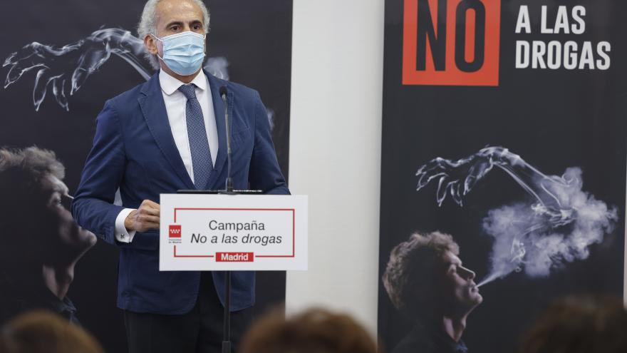 Texto Alternativo: La Comunidad de Madrid lanza hoy la campaña informativa No a las drogas para concienciar sobre los riesgos de su consumo en jóvenes
