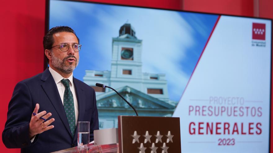 Texto Alternativo: La Comunidad de Madrid la Comunidad de Madrid presenta unos Presupuestos “realistas, responsables y eficientes” para seguir garantizando unos servicios públicos de calidad