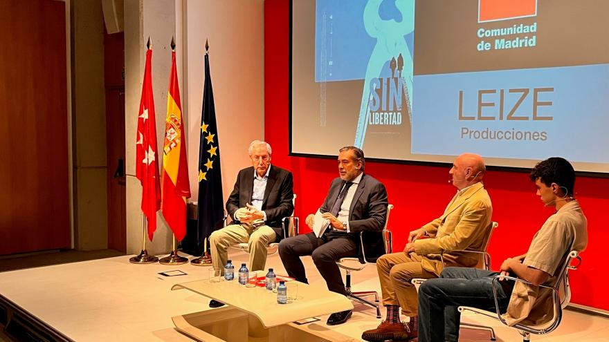 Texto Alternativo: La Comunidad de Madrid estrena un avance de Sin libertad, 20 años después, un documental sobre la barbarie etarra