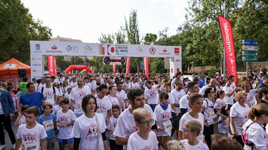 Texto Alternativo: La carrera “Corre por el niño”, organizada por el Hospital Niño Jesús, recauda casi 80.000 euros para investigación