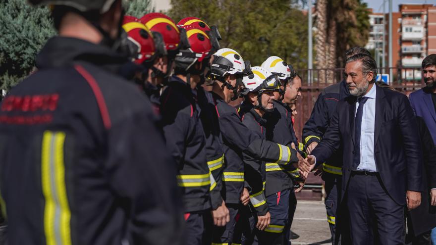 Texto Alternativo: La Comunidad de Madrid incorpora el Parque de Bomberos de Móstoles a su red autonómica y suma un total de 21