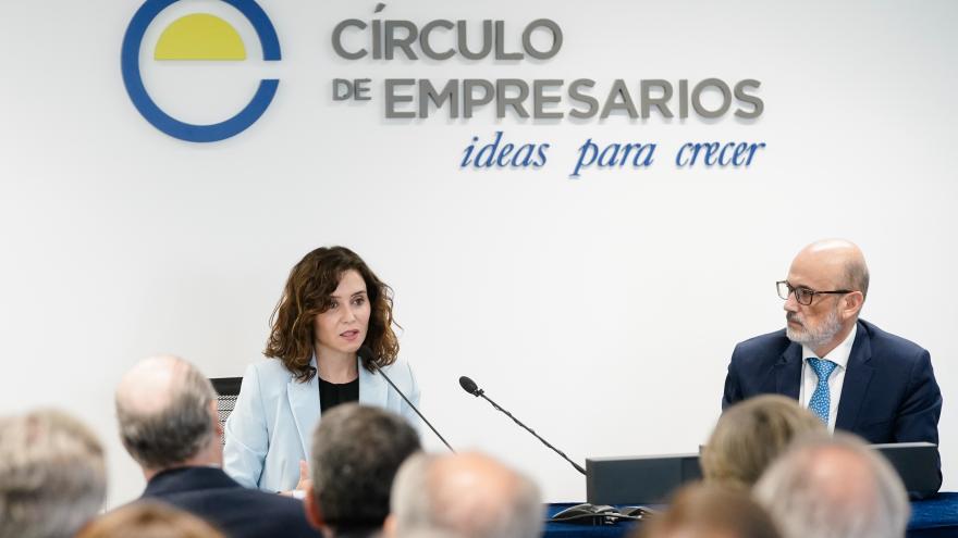 Texto Alternativo: Díaz Ayuso contrapone el 90% de ejecución de los fondos europeos de Madrid con la del Gobierno central que “no llega al 27%”